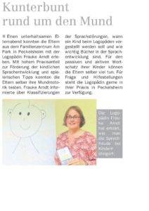 Read more about the article Kunterbunt rund um den Mund